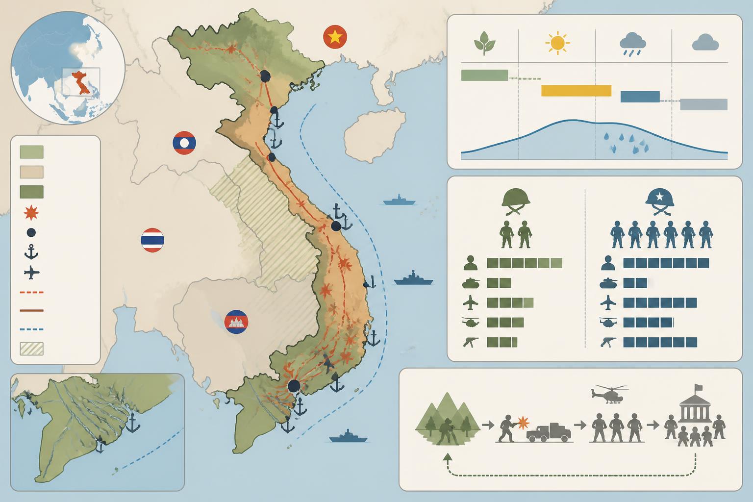 découvrez l'histoire de la guerre du vietnam pour mieux comprendre et analyser les sites liés à ce conflit historique.