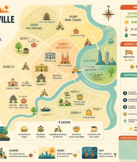 Ho Chi Minh-Ville : l’énergie de Saïgon, version authentique découvrez ho chi minh-ville, la vibrante saïgon authentique, entre traditions culturelles et dynamisme urbain pour une expérience inoubliable.