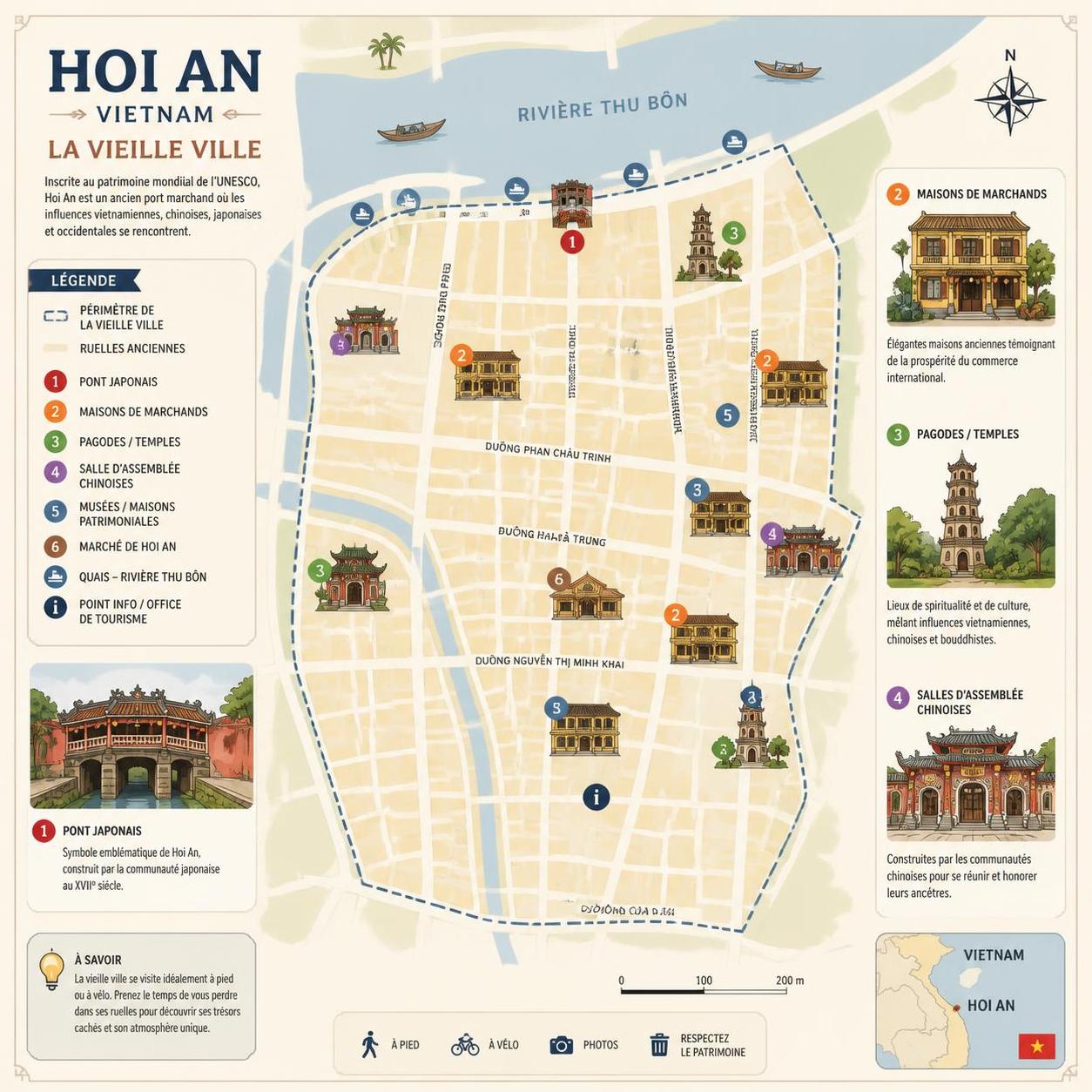 dĂ©couvrez hoi an, la ville aux lanternes magiques, et explorez ses secrets les mieux gardĂ©s pour une expĂ©rience authentique et inoubliable au cĆur du vietnam.