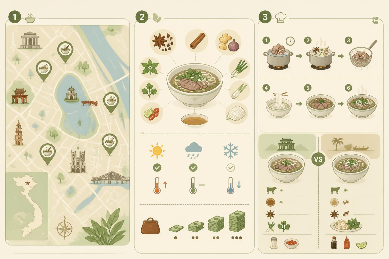 découvrez l'histoire authentique du phở, ses saveurs uniques et les meilleures adresses pour savourer ce plat emblématique à hanoi.