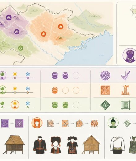 découvrez les minorités ethniques du nord-vietnam comme les hmong, dao, et thaï : leurs origines, cultures et modes de vie uniques.
