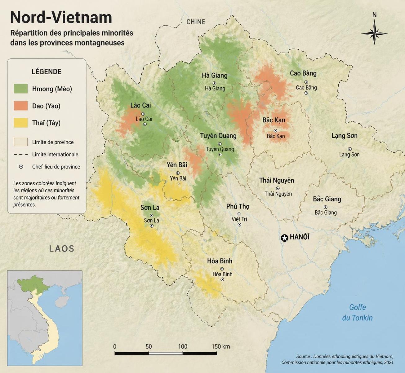 découvrez l'histoire, la culture et les traditions des minorités ethniques du nord-vietnam, telles que les hmong, dao et thaï, et apprenez qui ils sont vraiment.