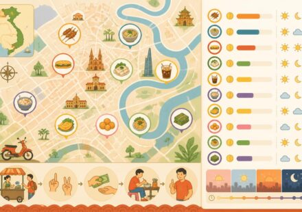 Street food à Saïgon : 10 plats à moins d’un euro dans les rues de Ho Chi Minh-Ville découvrez la street food à saïgon avec notre sélection de 10 plats savoureux à moins d'un euro dans les rues animées de ho chi minh-ville.