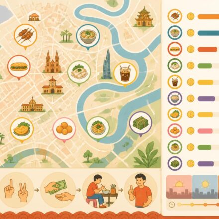 découvrez la street food à saïgon avec notre sélection de 10 plats savoureux à moins d'un euro dans les rues animées de ho chi minh-ville.