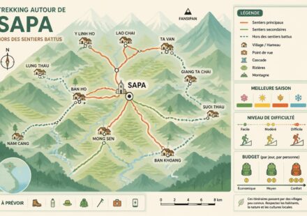 Trekking autour de Sapa : les sentiers hors des sentiers battus découvrez les itinéraires de trekking autour de sapa pour explorer des sentiers méconnus et vivre une aventure unique loin des circuits touristiques habituels.