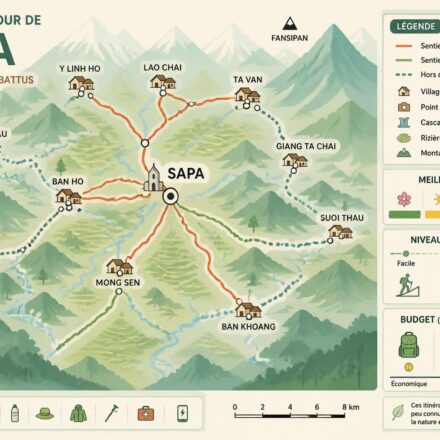 découvrez les itinéraires de trekking autour de sapa pour explorer des sentiers méconnus et vivre une aventure unique loin des circuits touristiques habituels.