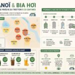 découvrez bia hơi, la bière fraîche à 20 centimes, et plongez dans la culture authentique des terrasses de trottoir à hanoï, un rendez-vous incontournable pour vivre l'ambiance locale.