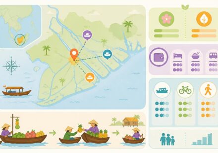 Can Tho et ses marchés flottants : une journée au cœur du Mékong découvrez can tho et ses célèbres marchés flottants lors d'une journée immersive au cœur du mékong, entre traditions locales, paysages pittoresques et culture authentique.
