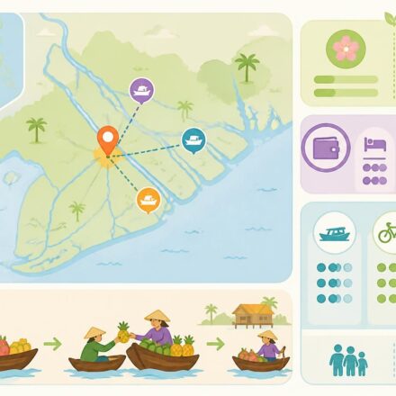 Can Tho et ses marchés flottants : une journée au cœur du Mékong découvrez can tho et ses célèbres marchés flottants lors d'une journée immersive au cœur du mékong, entre traditions locales, paysages pittoresques et culture authentique.