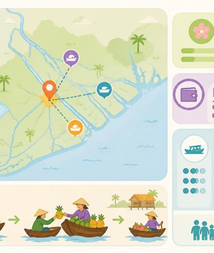 Can Tho et ses marchés flottants : une journée au cœur du Mékong découvrez can tho et ses célèbres marchés flottants lors d'une journée immersive au cœur du mékong, entre traditions locales, paysages pittoresques et culture authentique.