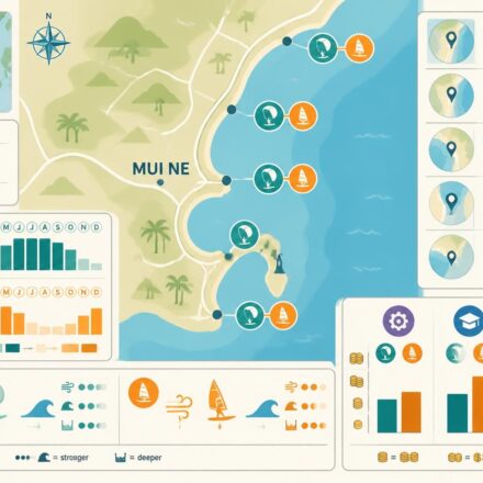 découvrez les meilleures conditions pour le kitesurf et le windsurf à mui ne, avec des conseils sur les opérateurs fiables et la saison idéale pour profiter pleinement de vos sessions.