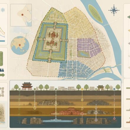 découvrez la citadelle impériale de thăng long à hanoï, un site historique millénaire caché sous les rues animées de la vieille ville, témoin de 1000 ans d'histoire vietnamienne.