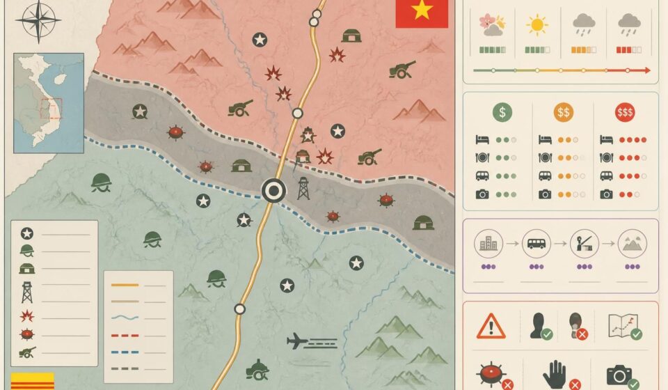 découvrez l'histoire de la zone démilitarisée (dmz) au vietnam, avec un focus sur khe sanh, đường 9 et les traces laissées par les fantômes de la guerre.