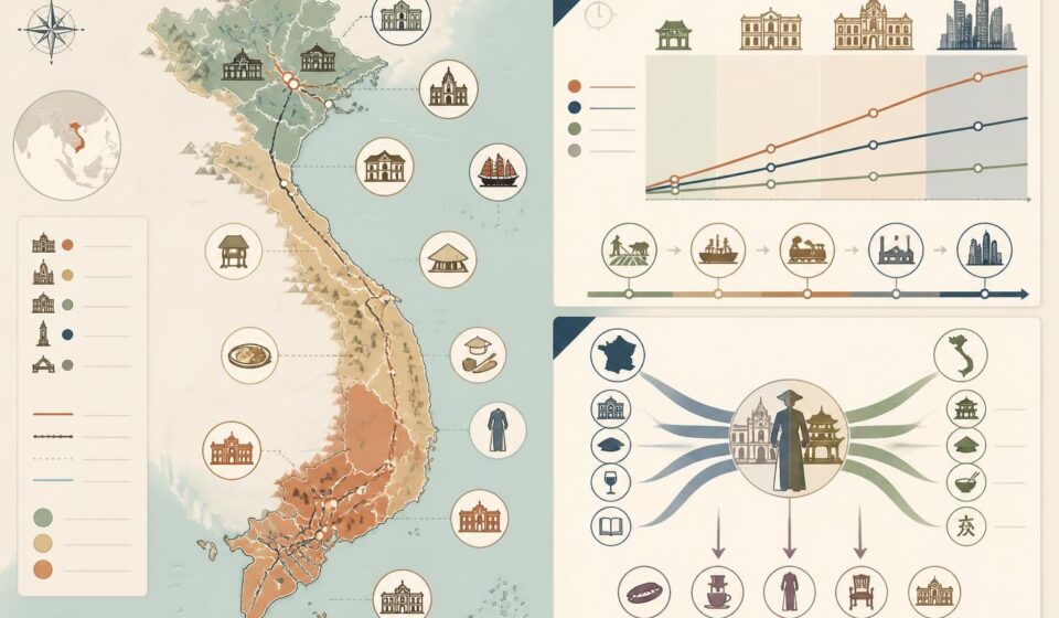 découvrez comment l'empreinte française au vietnam se manifeste à travers les traces coloniales et un métissage culturel surprenant, révélant une histoire riche et complexe.