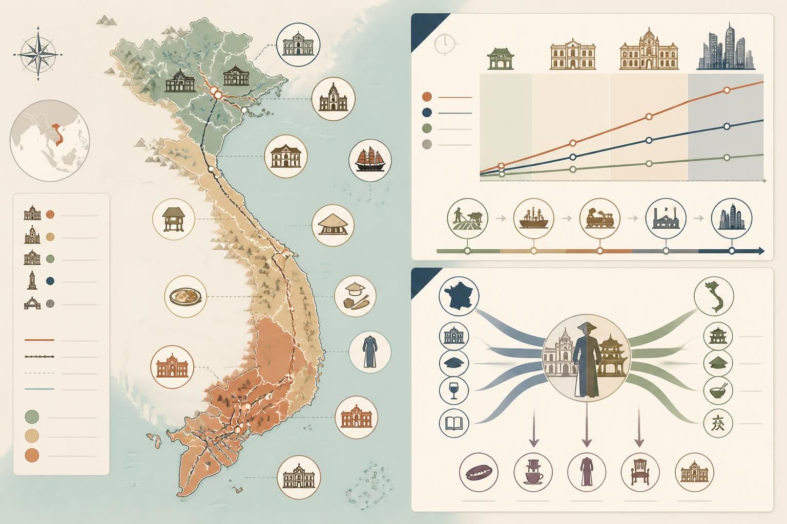 découvrez comment l'empreinte française au vietnam se manifeste à travers les traces coloniales et un métissage culturel surprenant, révélant une histoire riche et complexe.