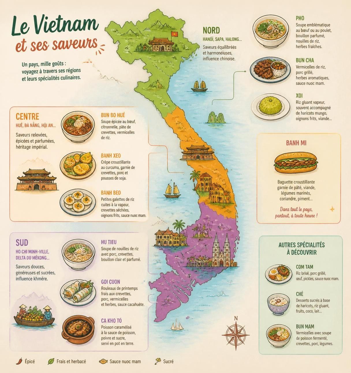 découvrez les 10 plats vietnamiens incontournables à déguster absolument avant de quitter le vietnam. une aventure culinaire riche en saveurs authentiques.