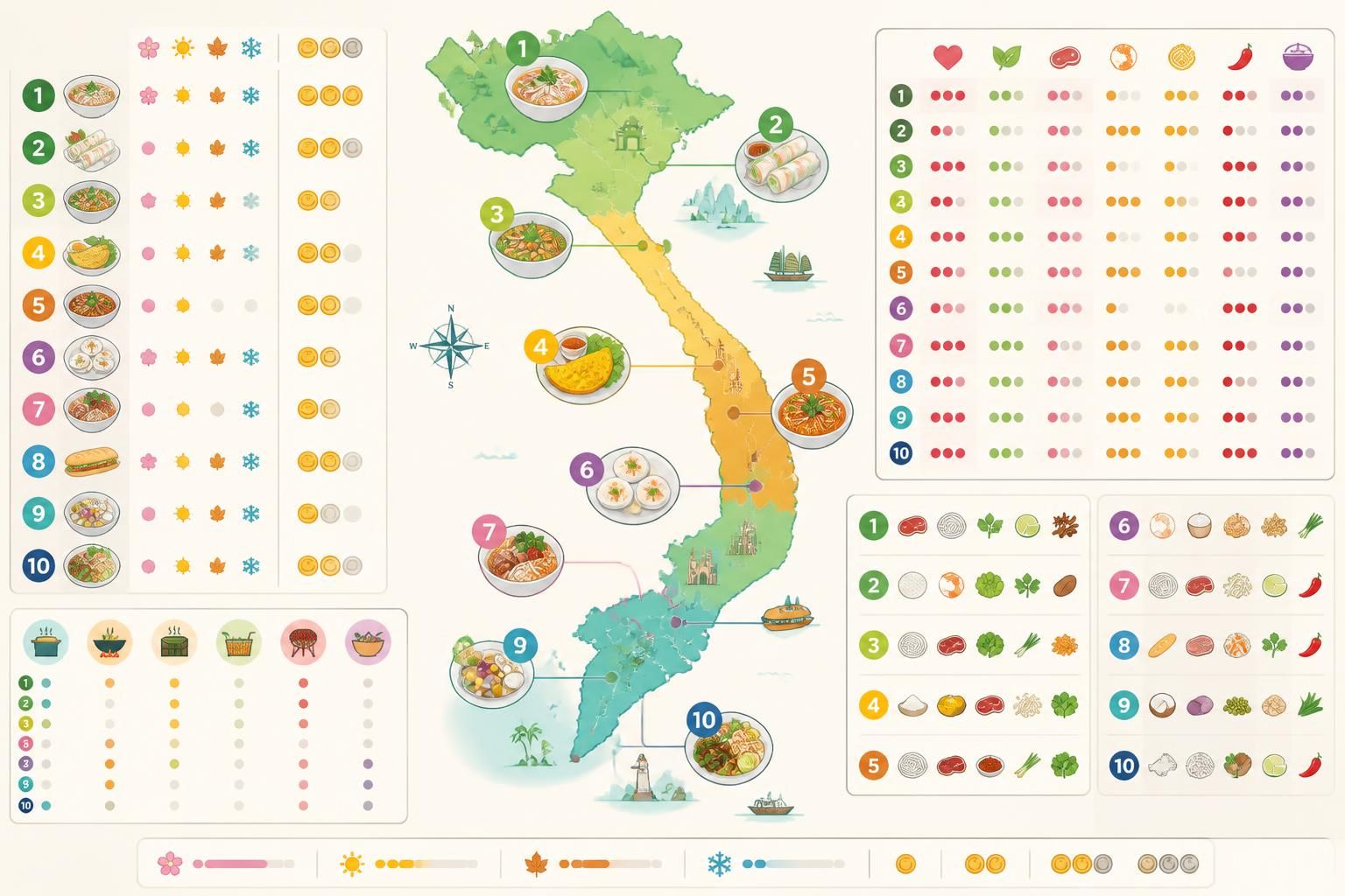 découvrez les 10 plats vietnamiens incontournables à déguster absolument avant de quitter le vietnam, pour une expérience culinaire authentique et mémorable.