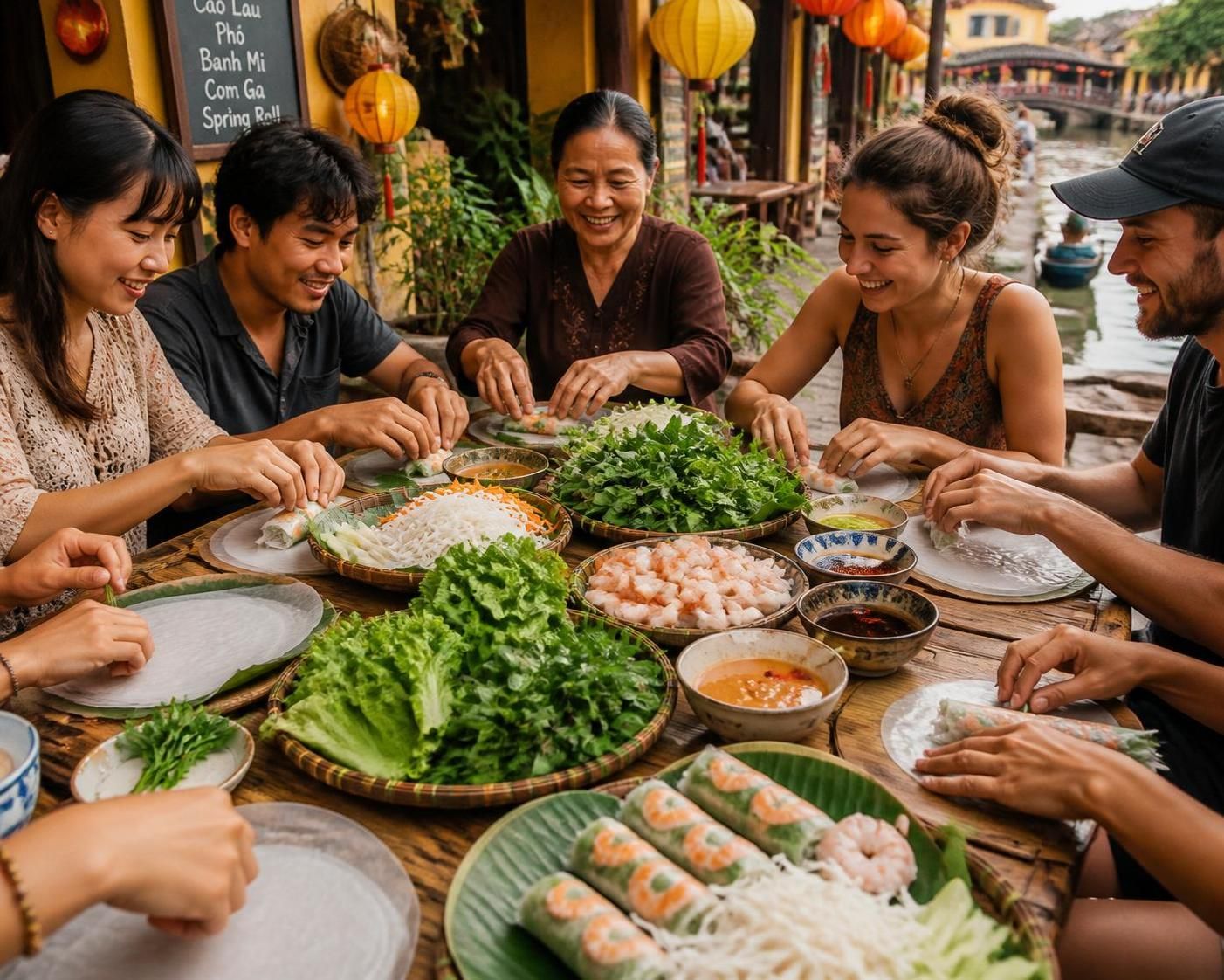 découvrez comment préparer des rouleaux de printemps frais (gỏi cuốn) authentiques, inspirés des saveurs traditionnelles de hoi an. suivez notre guide pas à pas pour réussir cette délicieuse spécialité vietnamienne chez vous.