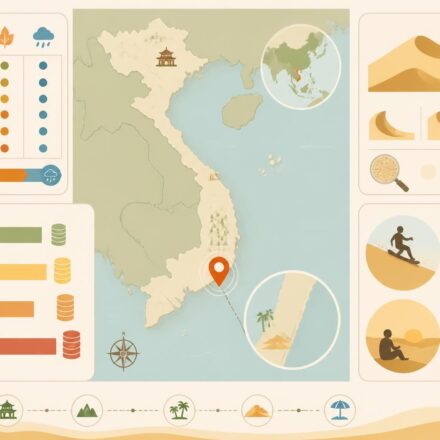 découvrez mui ne et ses impressionnantes dunes de sable, le 'désert' du vietnam. explorez ce paysage unique et apprenez pourquoi cette destination mérite une place sur votre itinéraire de voyage.