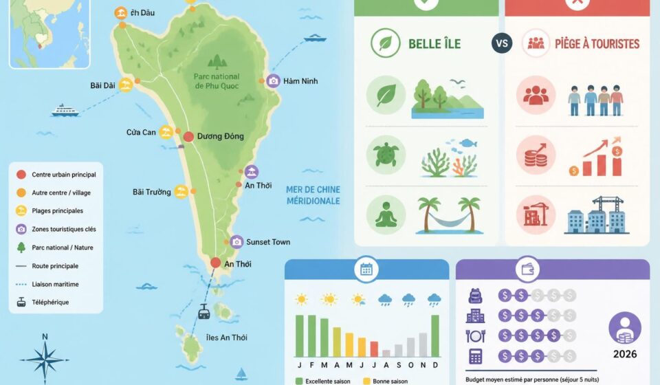 découvrez phu quoc en 2026 : une île magnifique aux multiples facettes ou un piège à touristes ? analyse et conseils pour préparer votre voyage.