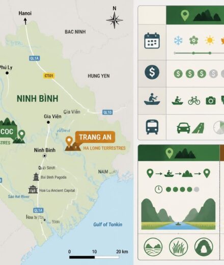 découvrez comment choisir entre tam coc et trang an, les deux célèbres « ha long terrestres » de ninh binh, pour une expérience inoubliable au cœur des paysages karstiques emblématiques du vietnam.