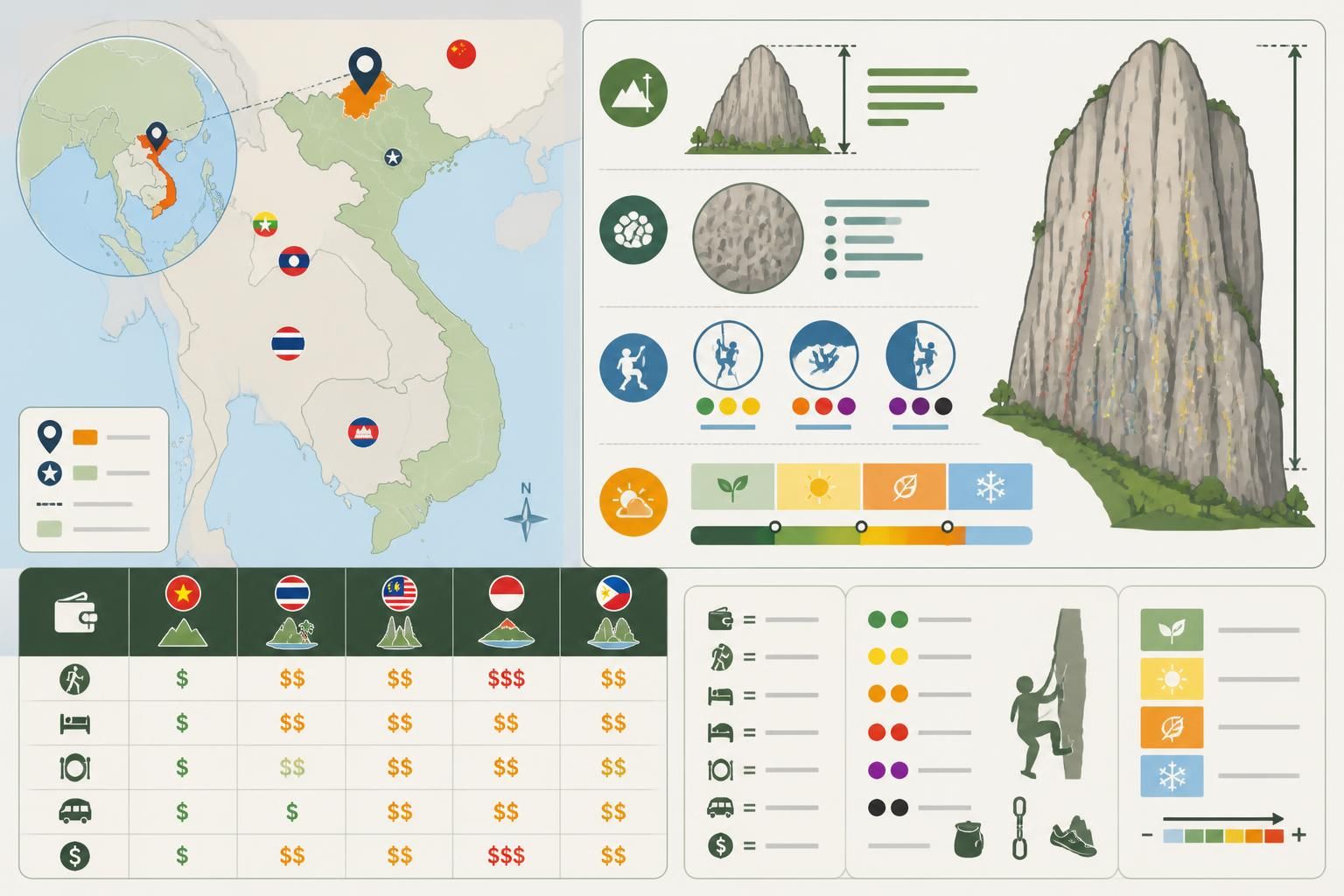 découvrez l'escalade à hà giang et ses impressionnantes parois calcaires, un paradis pour les grimpeurs venus de toute l'asie du sud-est.