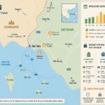 découvrez hà tiên, au bout du vietnam, où se mêlent îles paradisiaques et temples bouddhiques chargés d'histoire, à la frontière avec le cambodge.