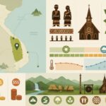 découvrez kon tum, la charmante ville des hautes terres mêlant culture des minorités bahnar, majestueuse cathédrale en bois et saveurs uniques du café sauvage.