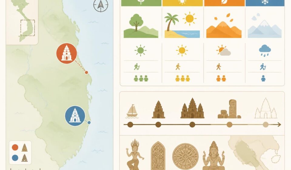 découvrez la civilisation cham au vietnam à travers les sites emblématiques de mỹ sơn et po nagar, témoins d'un empire disparu riche en histoire et en culture.
