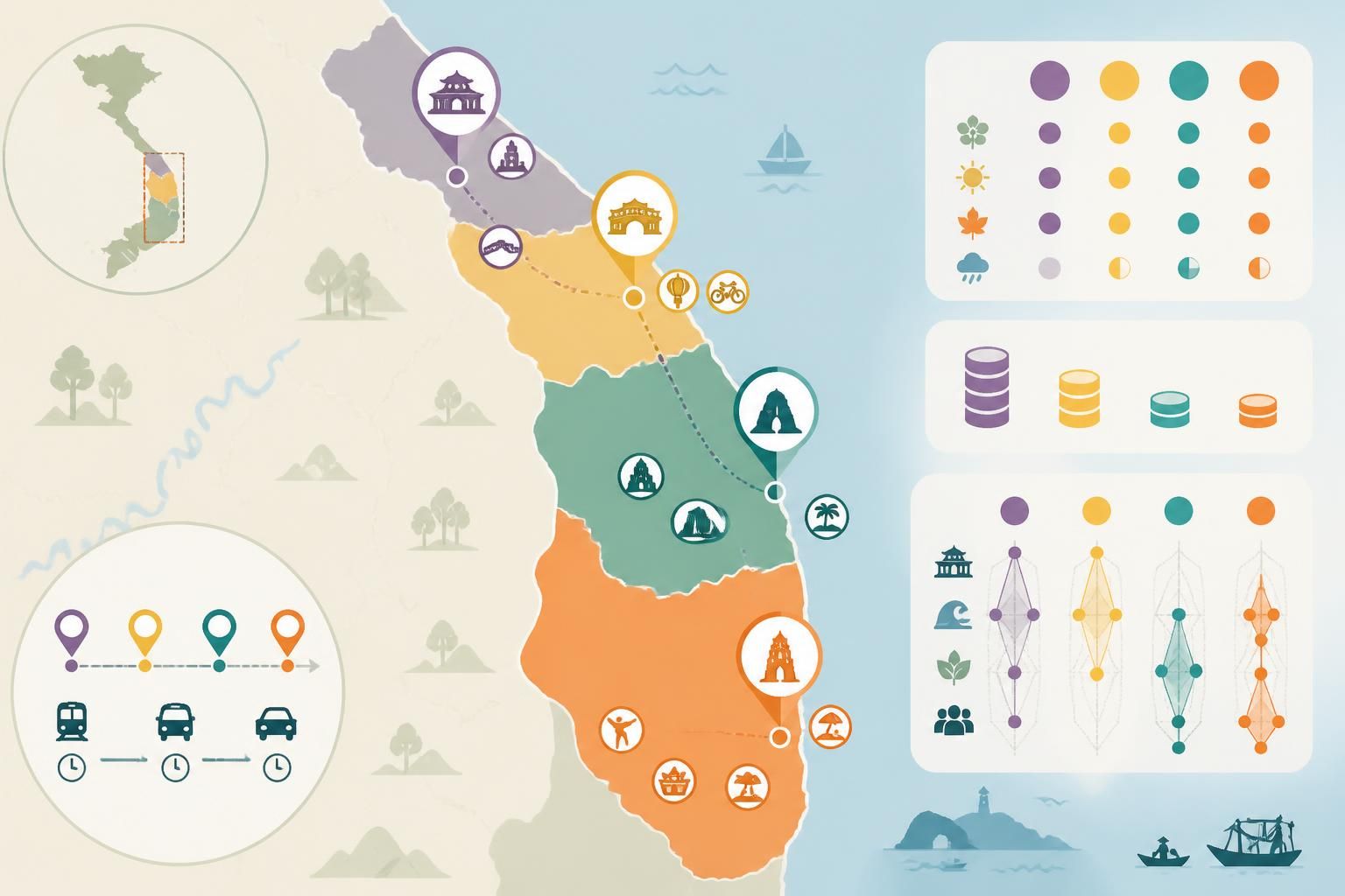 découvrez le centre vietnam méconnu à travers quảng ngãi et bình định, des régions riches en histoire et paysages uniques que les célèbres huế et hội an ont tendance à éclipsé.