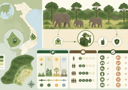 découvrez le parc national de yok đôn à đắk lắk, un havre naturel unique où vous pouvez observer les éléphants en semi-liberté au cœur de leur forêt préservée.