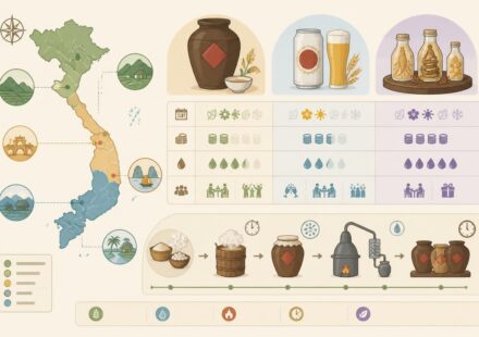 Les alcools et boissons traditionnelles du Vietnam : rượu đế, bia 333 et les apéros locaux découvrez les alcools et boissons traditionnelles du vietnam, comme le rượu đế, la bière 333 et les apéros locaux typiques pour une immersion authentique dans la culture vietnamienne.
