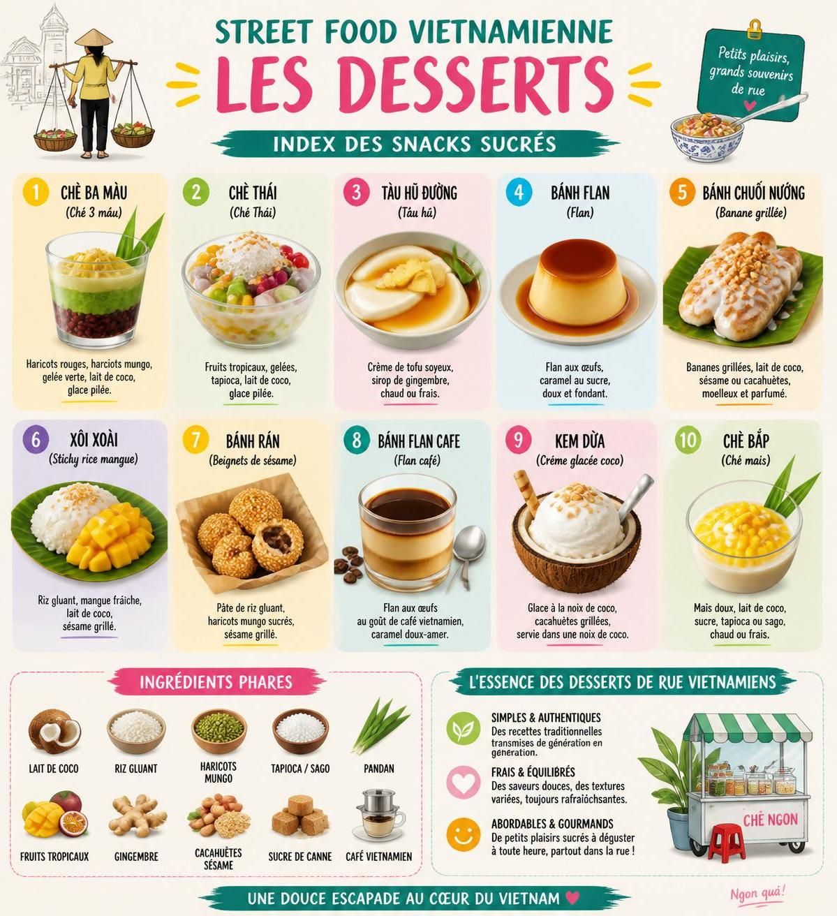 découvrez les snacks de rue vietnamiens incontournables que les voyageurs oublient souvent de goûter, pour une expérience culinaire authentique au vietnam.