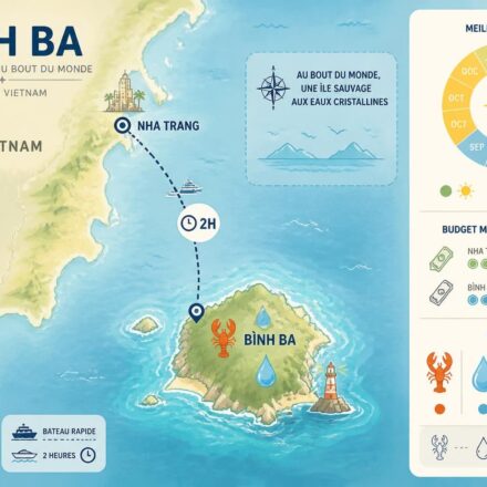 L’île de Bình Ba : homards, eaux cristallines et bout du monde à 2h de Nha Trang découvrez l'île de bình ba, un paradis à seulement 2h de nha trang, célèbre pour ses homards frais, ses eaux cristallines et son atmosphère authentique au bout du monde.