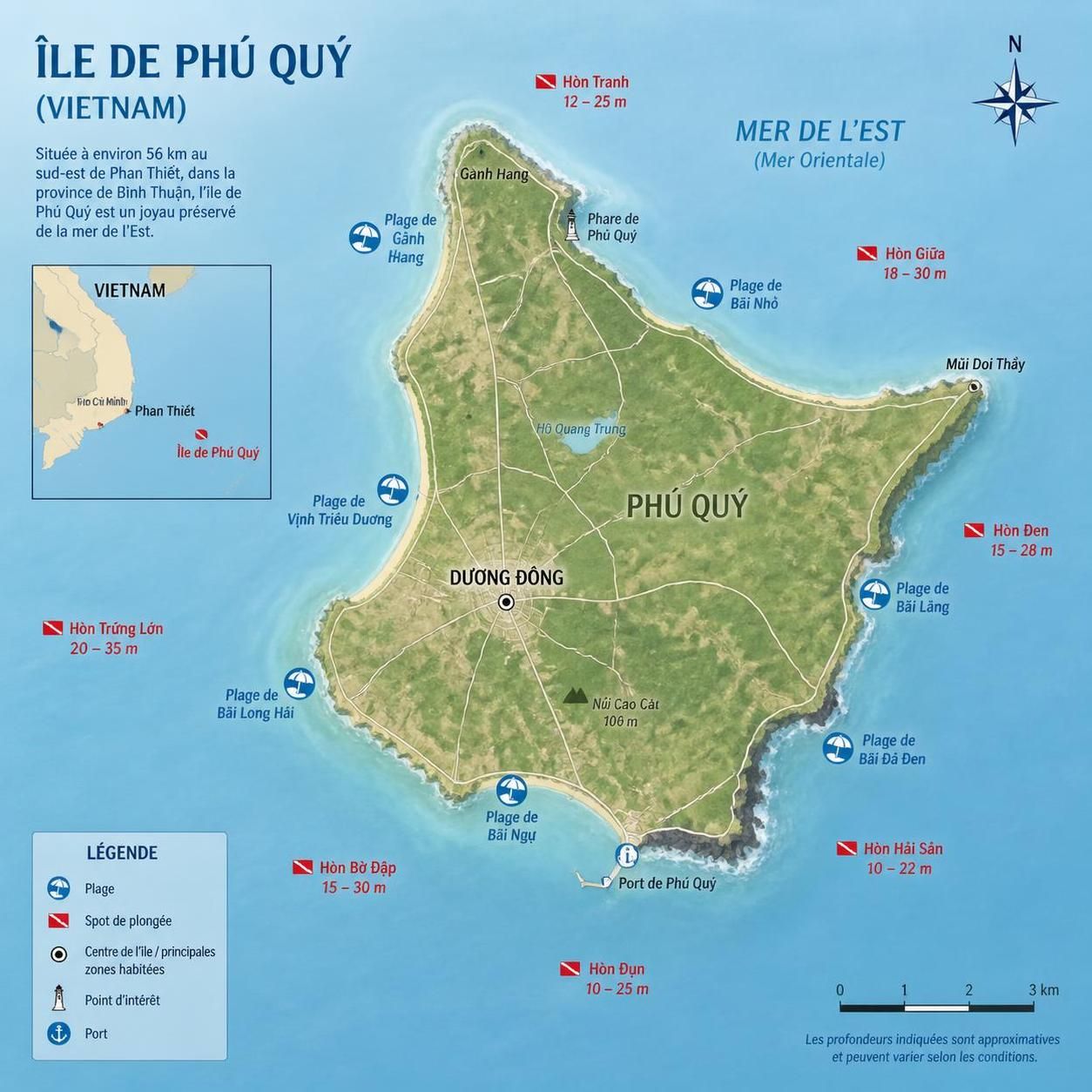 découvrez l'île de phú quý, une destination sauvage et préservée, offrant des paysages naturels authentiques que phú quốc a perdus depuis longtemps.