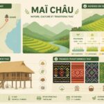 découvrez maï châu, à seulement 3 heures de hanoï, avec ses magnifiques rizières verdoyantes, ses maisons traditionnelles sur pilotis et l'art authentique des tissages thái.