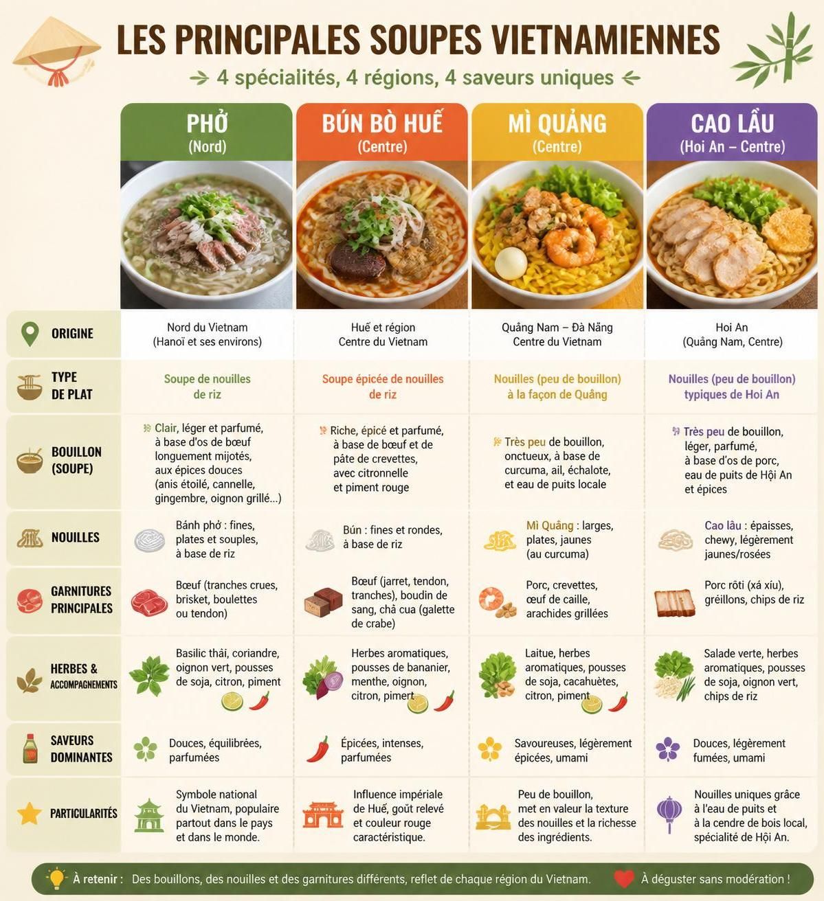 découvrez mì quảng, la soupe jaune emblématique de đà nẵng, plus sèche que la phở et profondément appréciée des habitants locaux pour ses saveurs authentiques et uniques.