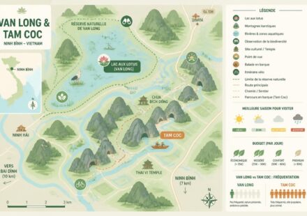Van Long : le lac aux lotus de Ninh Bình — Tam Coc sans les touristes découvrez van long, le lac aux lotus de ninh bình, une alternative paisible à tam coc, loin de la foule touristique. profitez d'un paysage naturel exceptionnel et d'une expérience authentique au cœur du vietnam.