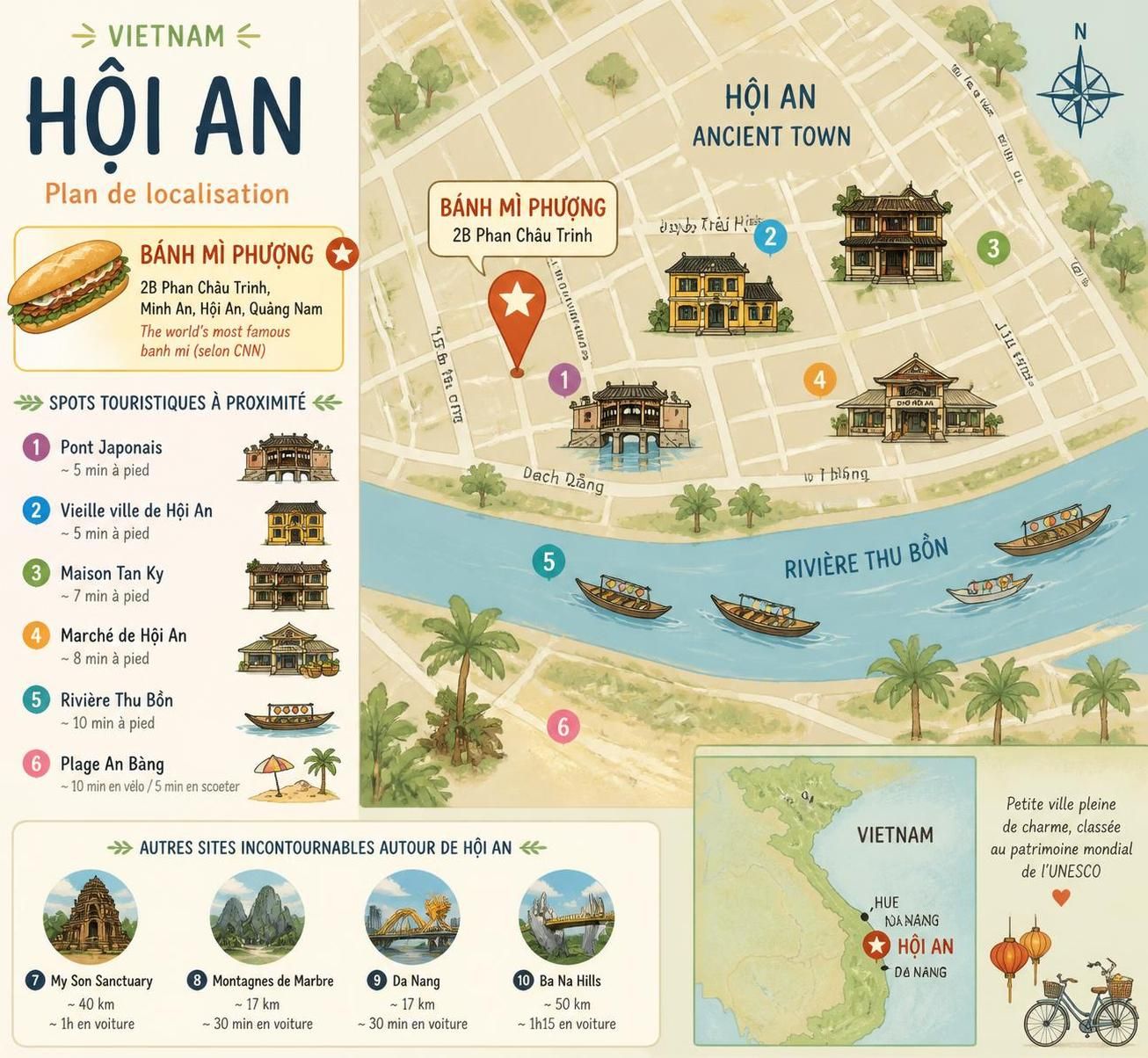 découvrez comment le guide lonely planet a transformé la vie d'une dame et redéfini la renommée de la ville de hội an grâce à son fameux bánh mì phượng.