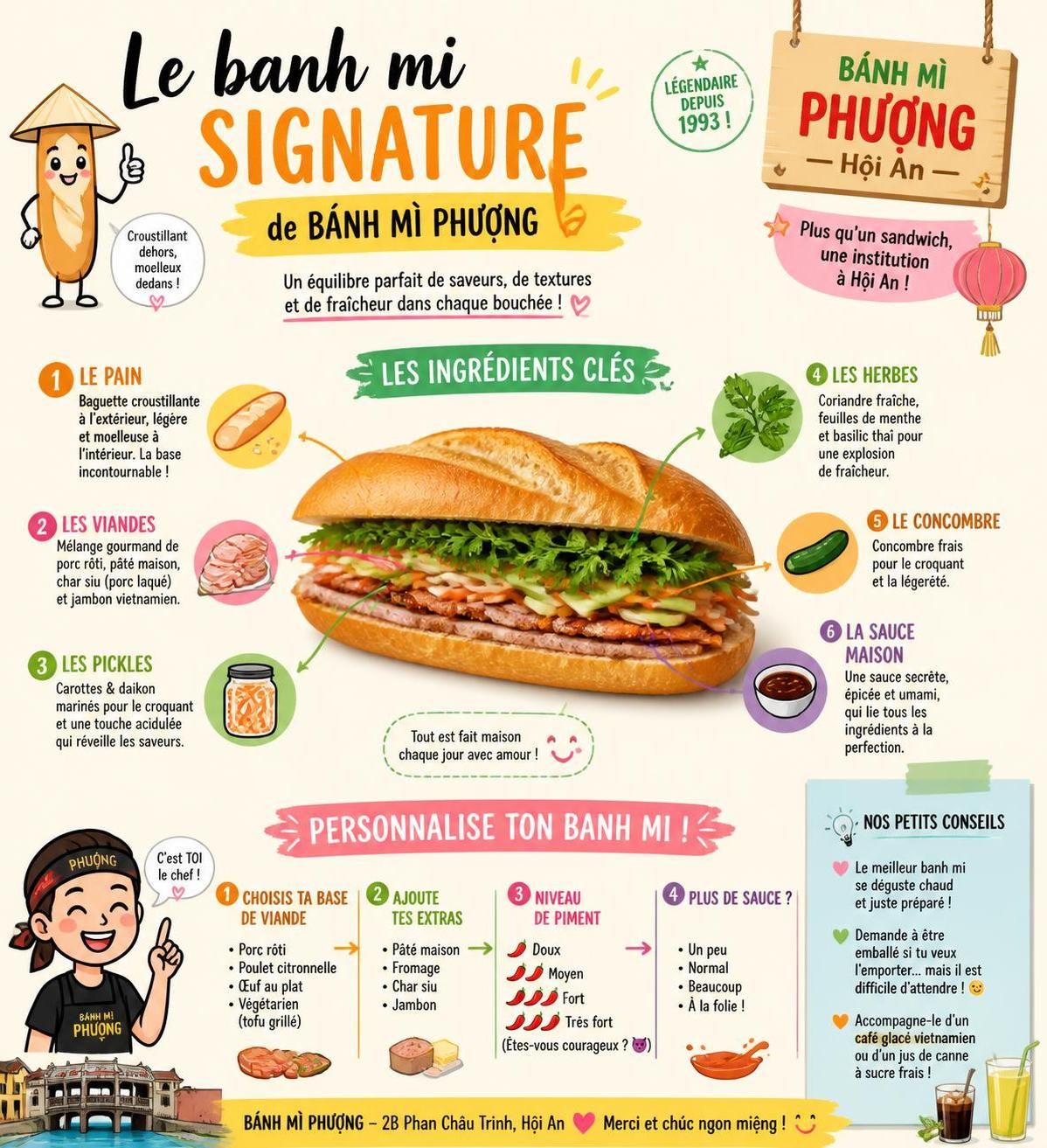 découvrez comment le guide lonely planet a transformé la vie d'une dame à hội an et révolutionné la renommée du célèbre bánh mì phượng, devenant un symbole culinaire incontournable.
