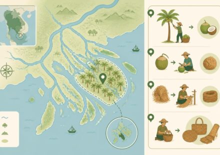 Bến Tre : l’île aux cocotiers du Mékong et l’artisanat ancestral de la noix de coco découvrez bến tre, l'île aux cocotiers du mékong, célèbre pour son artisanat ancestral de la noix de coco, ses paysages pittoresques et sa culture authentique vietnamienne.