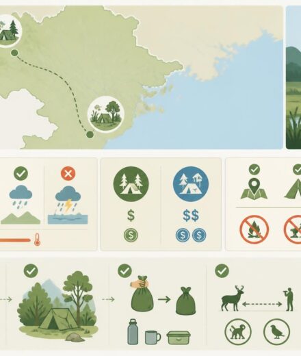 Bivouac et camping sauvage au Vietnam : Van Long, les forêts de Sa Pa — ce qui est légal découvrez les règles légales du bivouac et camping sauvage au vietnam, notamment à van long et dans les forêts de sa pa, pour profiter en toute sécurité de la nature vietnamienne.