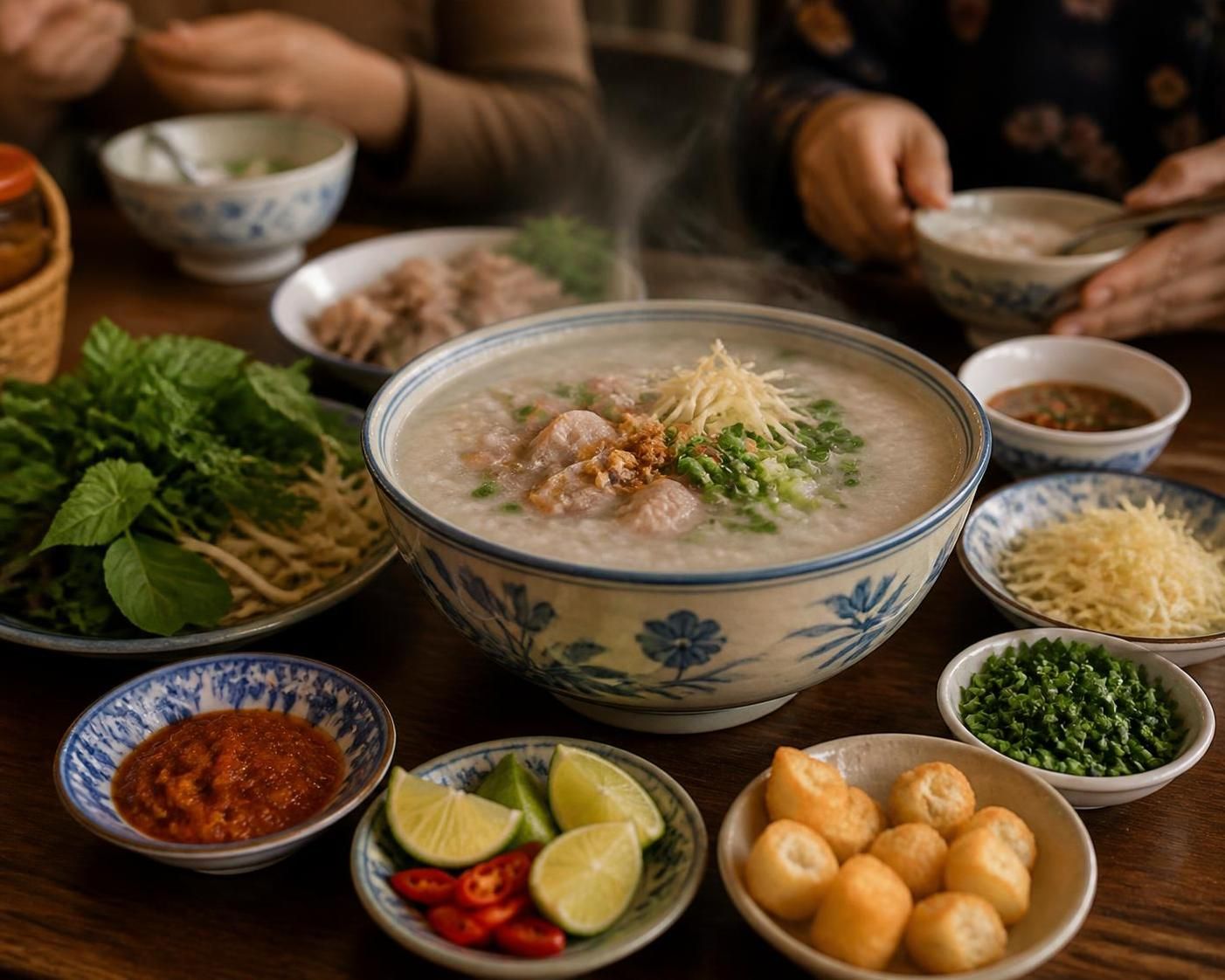 découvrez le cháo, la bouillie de riz vietnamienne traditionnelle, utilisée comme remède de grand-mère, petit-déjeuner savoureux et réconfort lors de vos voyages.