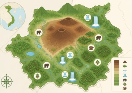 Đăk Nông : le plateau volcanique des éléphants, des chutes d’eau et du café d’altitude découvrez đăk nông, un plateau volcanique exceptionnel réputé pour ses éléphants sauvages, ses magnifiques chutes d'eau et son café d'altitude aux saveurs uniques.