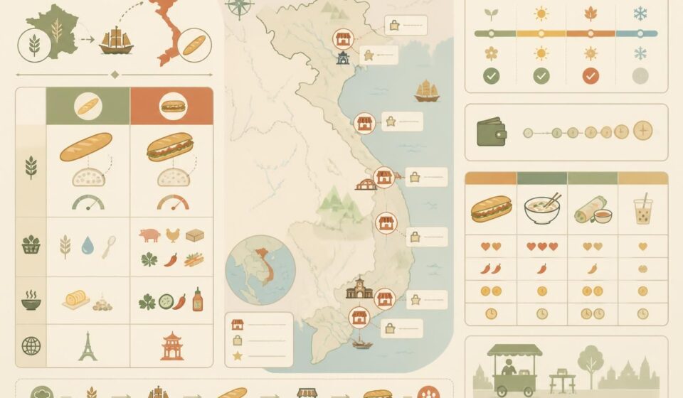 découvrez la baguette vietnamienne, un savoureux héritage de la boulangerie française adapté aux saveurs locales, emblème incontournable de la street food vietnamienne.