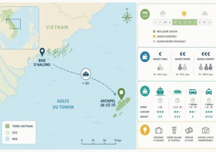 découvrez l'archipel de cô tô, un paradis méconnu du golfe du tonkin, accessible en 6 heures de bateau depuis halong. plages idylliques, nature préservée et authenticité au rendez-vous.