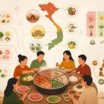 découvrez le lẩu, la fondue vietnamienne conviviale à partager en famille ou entre amis, un plat chaleureux qui rapproche toujours les gourmands.