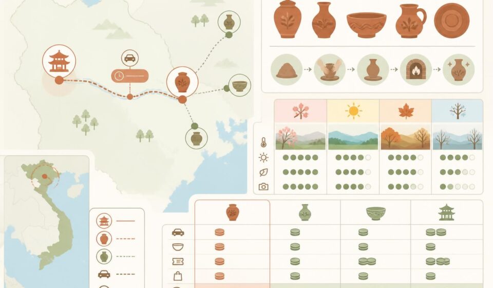 découvrez les poteries de phù lãng, un village céramiste authentique situé à seulement 1h de hanoï, encore préservé du tourisme de masse. explorez un savoir-faire traditionnel unique et profitez d'une expérience culturelle hors des sentiers battus.
