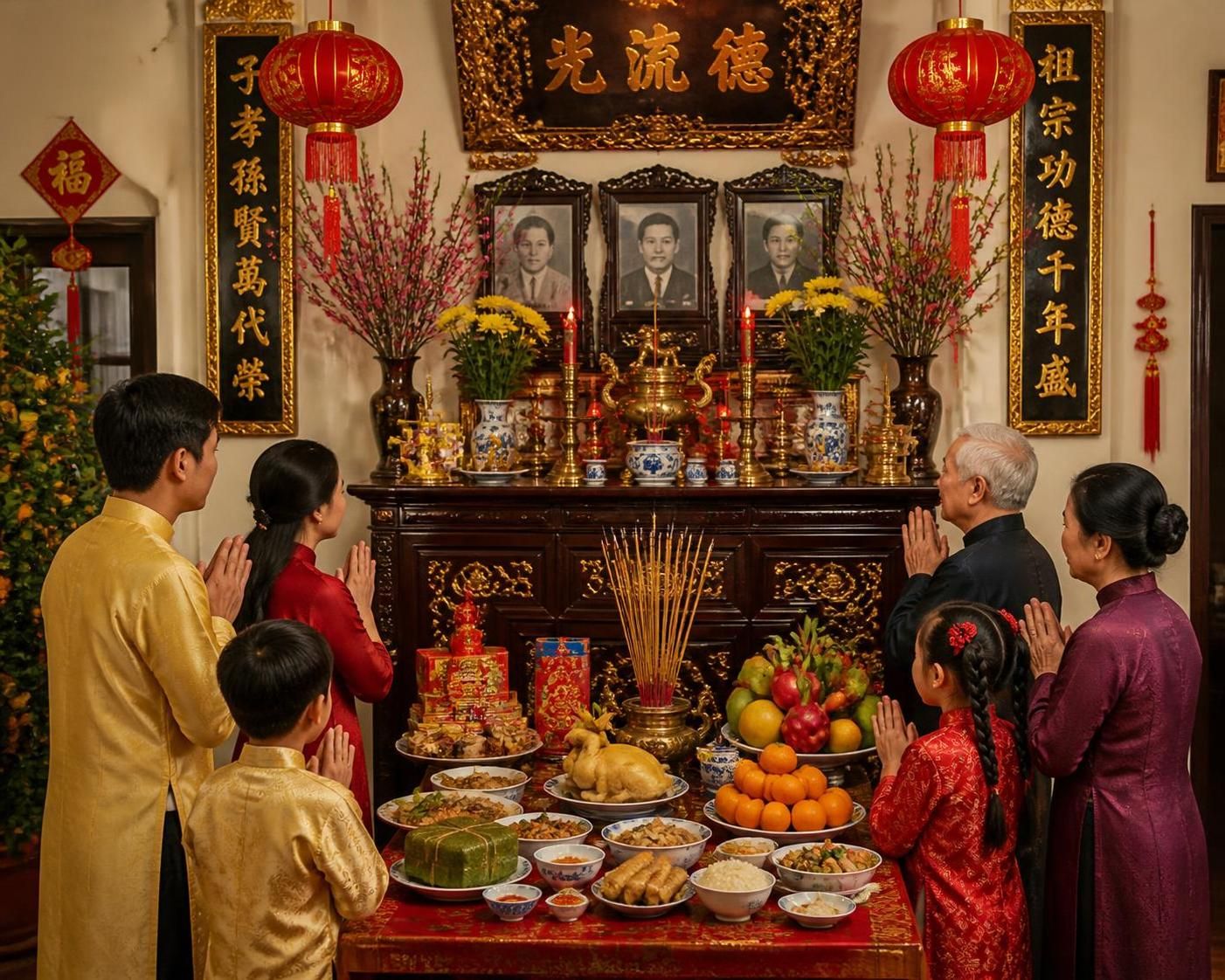 dĂ©couvrez les prĂ©paratifs du tĂȘt Ă travers le quotidien intime d'une famille vietnamienne et comment elle cĂ©lĂšbre les 7 jours de cette fĂȘte traditionnelle.