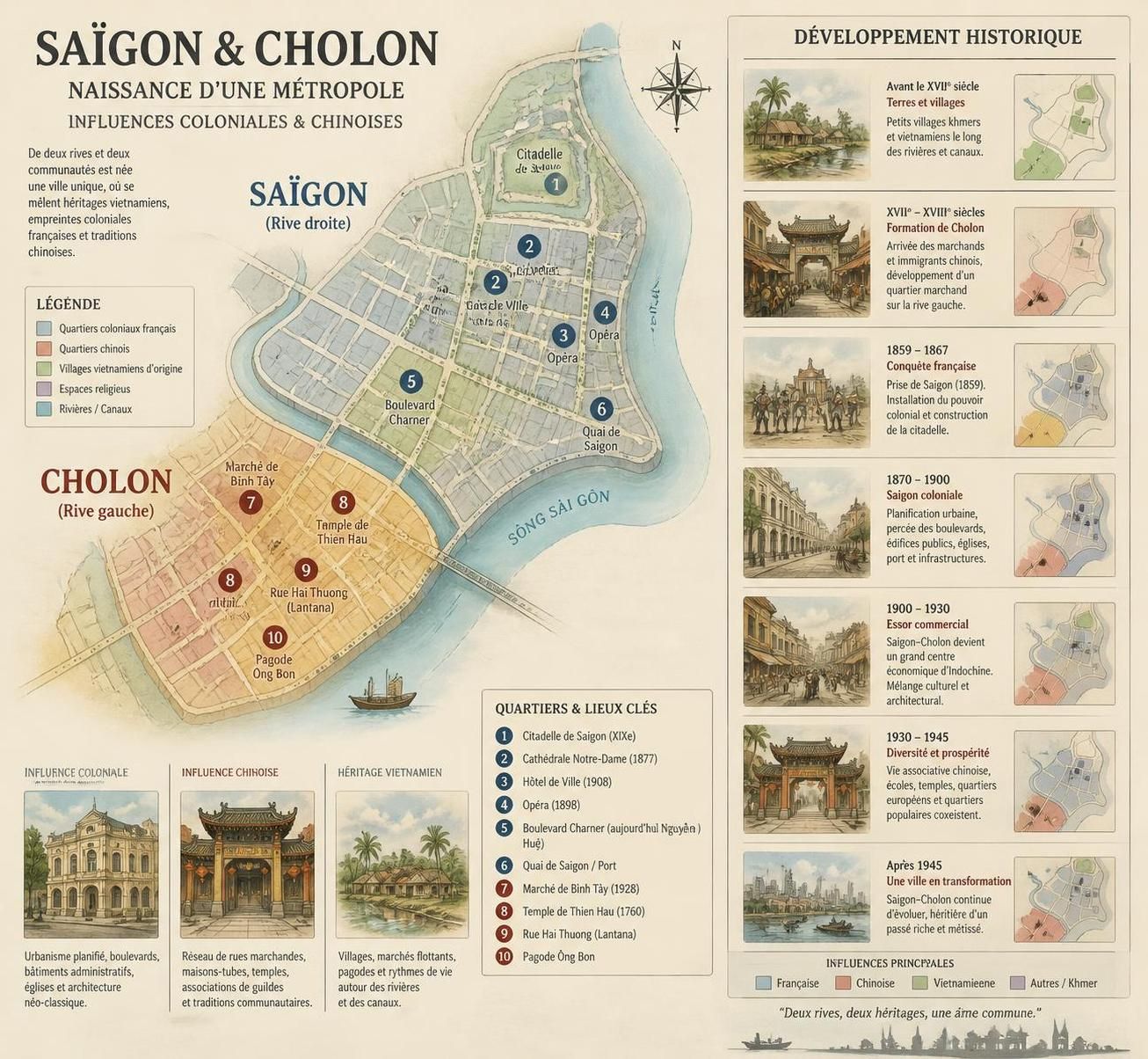 découvrez l'histoire fascinante de saïgon avant 1975, des ruelles coloniales pittoresques aux événements majeurs qui ont transformé la ville à jamais.